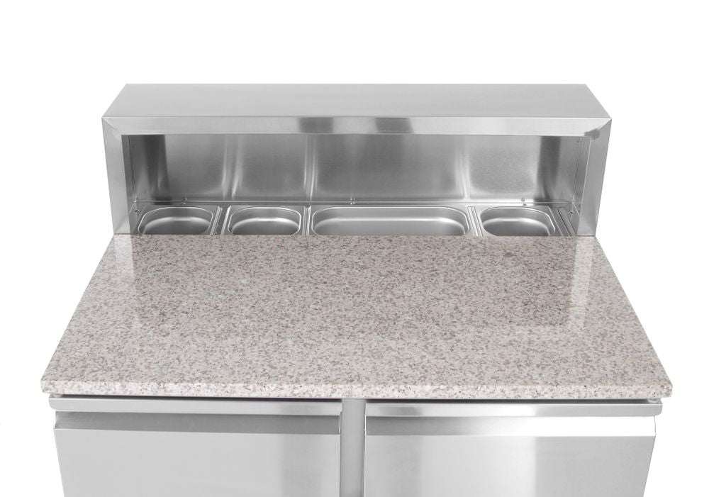 Two door pizza counter 300L, Arktic, 230V/310W, 900x700x(H)1110mm