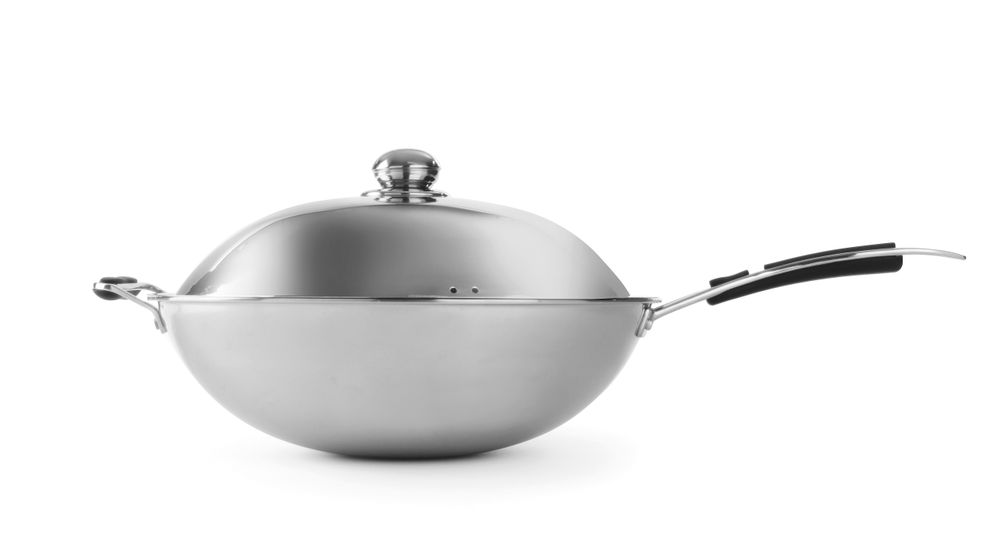 Induction wok model 3500, HENDI, Profi Line, induction wok+wok panna, 230V/3500W, 340x450x(H)295mm