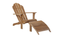 MARGARITI Vilstol m fotpall - Teak