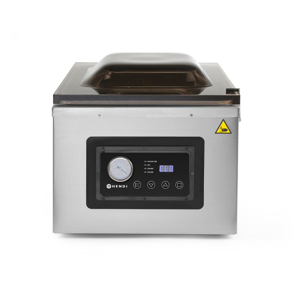 Vacuum chamber packaging machine Profi Line, HENDI, Profi Line, sealing strip 410 mm, 230V/1100W, 510x625x(H)455mm