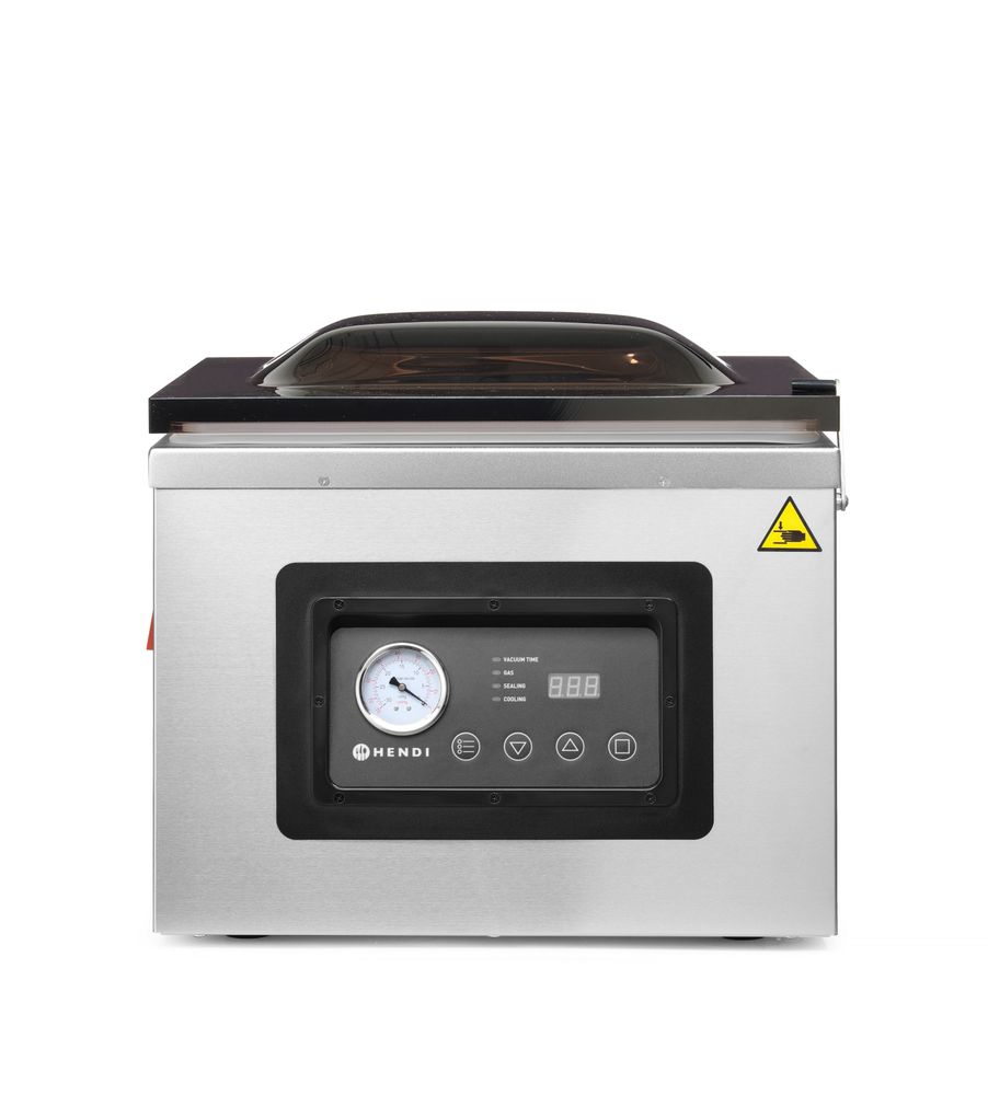 Vacuum chamber packaging machine Profi Line, HENDI, Profi Line, sealing strip 410 mm, 230V/1100W, 510x625x(H)455mm