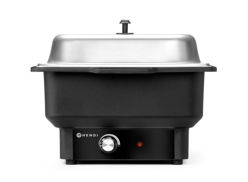 Chafing dish elektrisk Tellano, HENDI, Kitchen Line, GN 1/1, 9L, 220-240V/900W, 575x349x(H)278mm