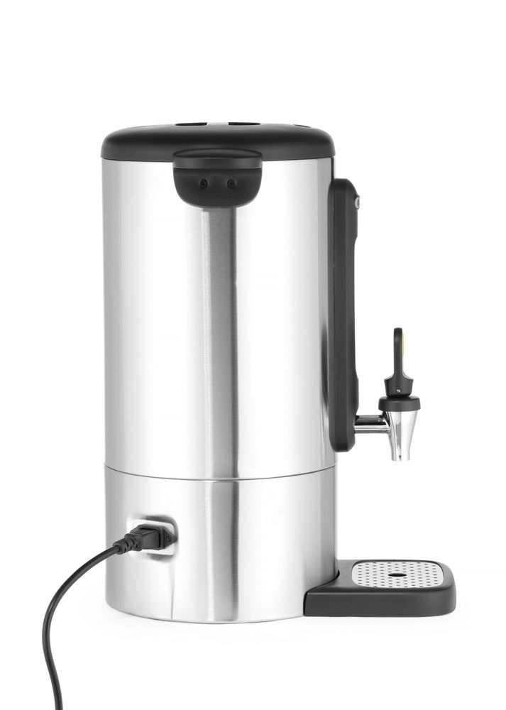 Hot drinks boiler UNIQ, HENDI, desiGNed by Robert Bronwasser, 9L, Silver, 220-240V/950W, 307x330x(H)450mm