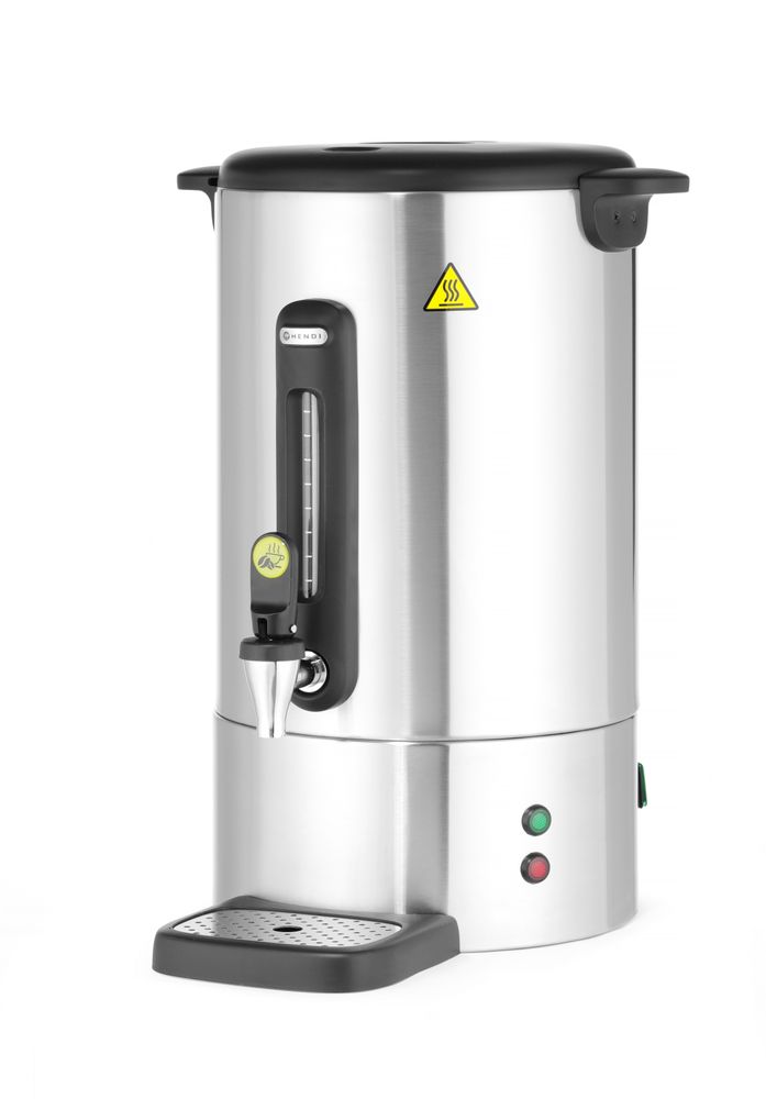 Percolator UNIQ, HENDI, desiGNed by Robert Bronwasser, 14L, Silver, 220-240V/1750W, 357x380x(H)502mm