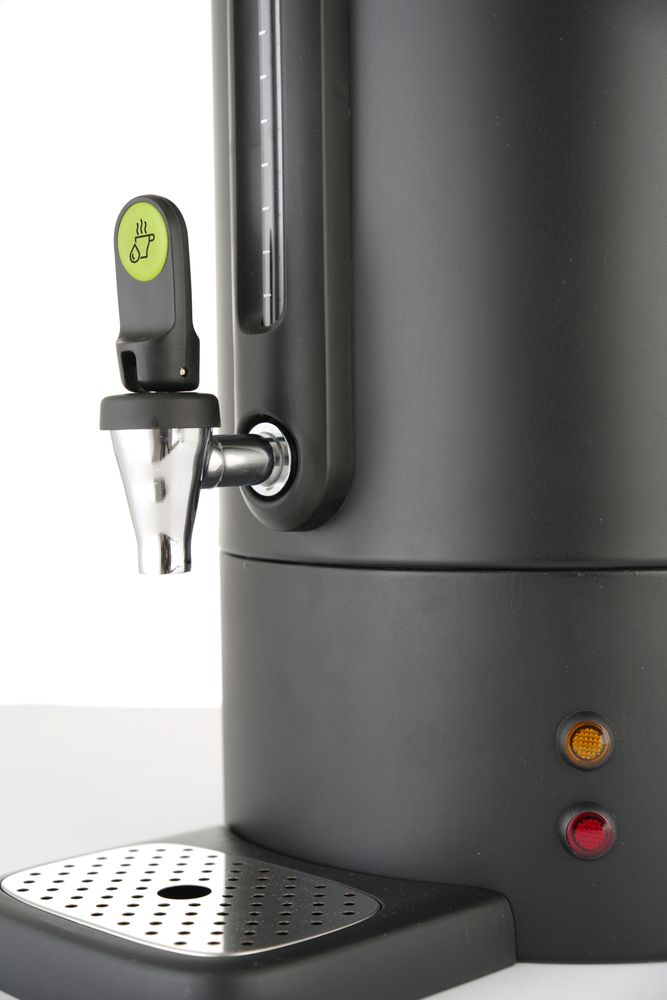 Hot drinks boiler UNIQ, HENDI, desiGNed by Robert Bronwasser, 9L, svart, 220-240V/950W, 307x330x(H)450mm