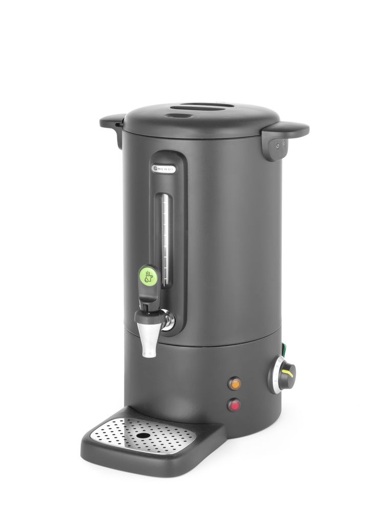 Hot drinks boiler UNIQ, HENDI, desiGNed by Robert Bronwasser, 9L, svart, 220-240V/950W, 307x330x(H)450mm