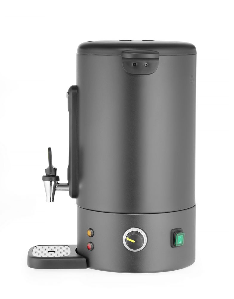 Hot drinks boiler UNIQ, HENDI, desiGNed by Robert Bronwasser, 16L, svart, 220-240V/1650W, 357x380x(H)502mm