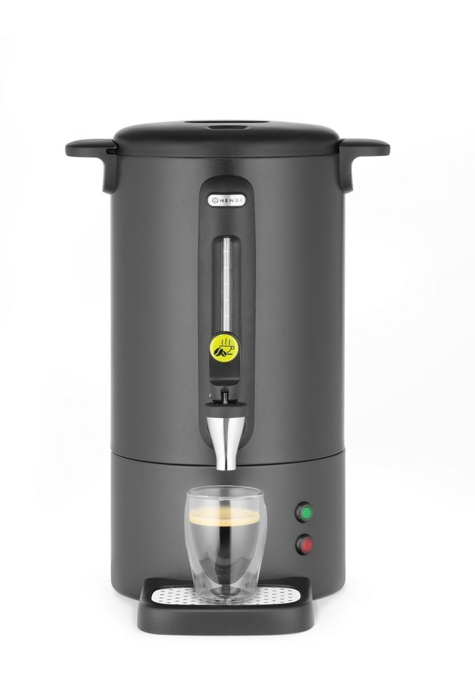 Percolator UNIQ, HENDI, desiGNed by Robert Bronwasser, 7L, svart, 220-240V/1050W, 307x330x(H)450mm