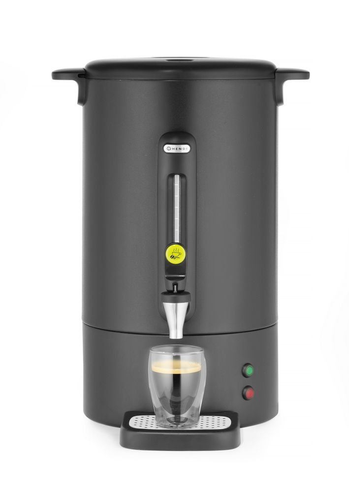 Percolator UNIQ, HENDI, desiGNed by Robert Bronwasser, 14L, svart, 220-240V/1750W, 357x380x(H)502mm