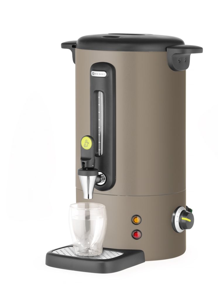 Hot drinks boiler UNIQ, HENDI, desiGNed by Robert Bronwasser, 9L, Taupe, 220-240V/950W, 307x330x(H)450mm
