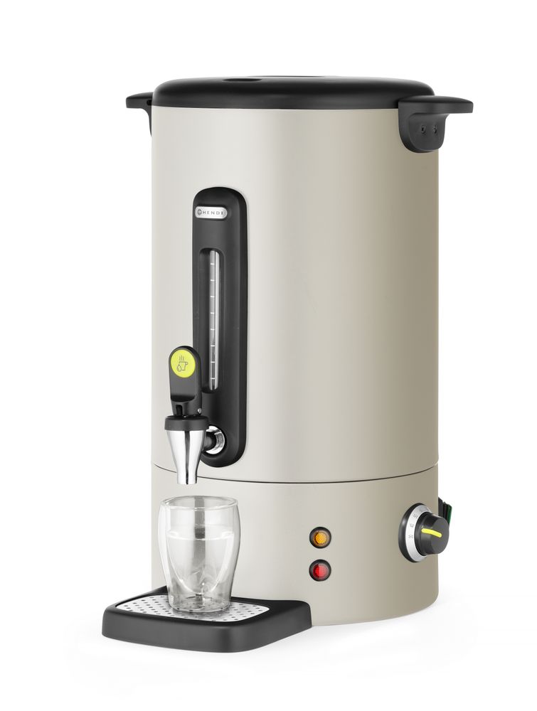Hot drinks boiler UNIQ, HENDI, desiGNed by Robert Bronwasser, 16L, Cream, 220-240V/1650W, 357x380x(H)502mm