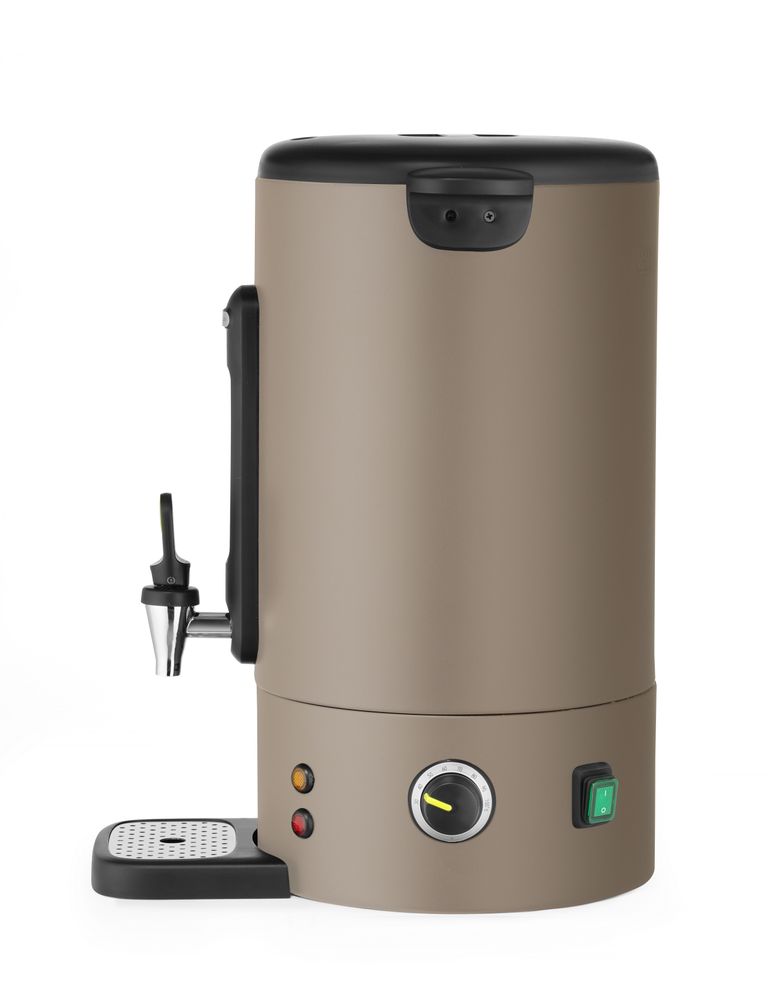 Hot drinks boiler UNIQ, HENDI, desiGNed by Robert Bronwasser, 16L, Taupe, 220-240V/1650W, 357x380x(H)502mm