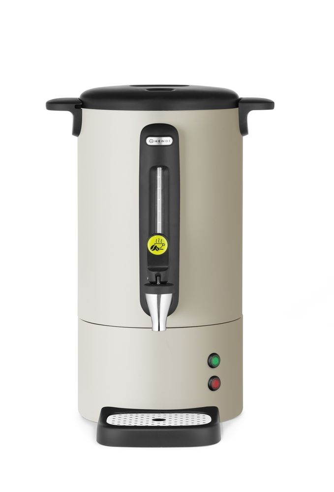 Percolator UNIQ, HENDI, desiGNed by Robert Bronwasser, 14L, Silver, 220-240V/1750W, 357x380x(H)502mm