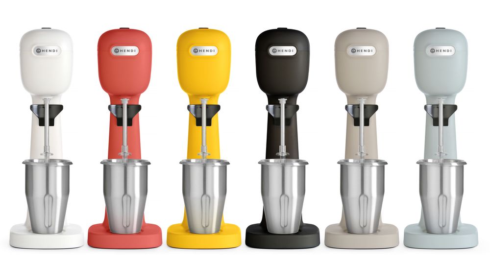 Milkshake mixer , HENDI, desiGNed by Robert Bronwasser, vit, 220-240V/400W, 170x196x(H)490mm