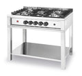 Gas cooker - 5 burners, open frame, HENDI, Kitchen Line, 14,3kW, 900x640x(H)910mm