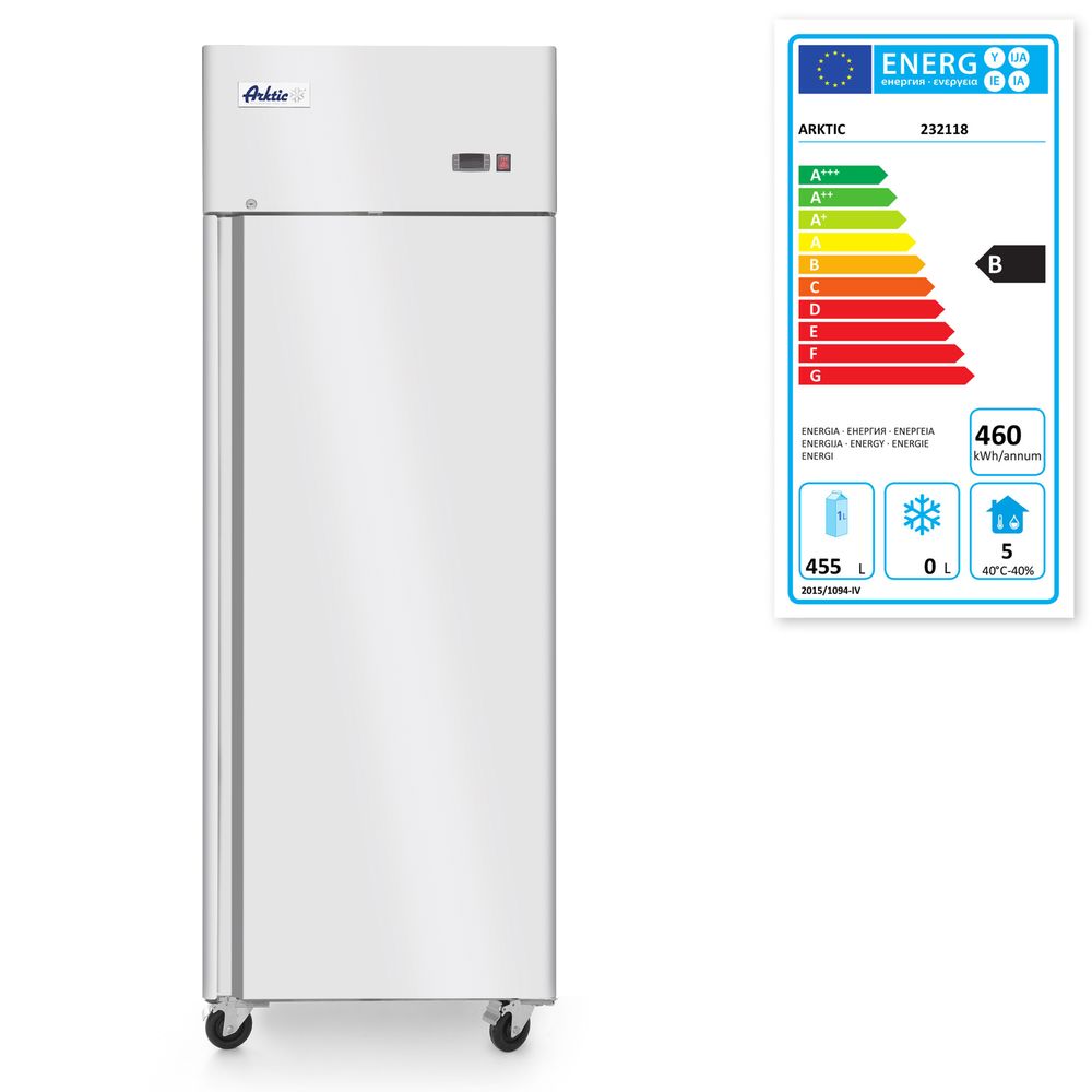 Refrigerator single door Profi Line 670L, Arktic, Profi Line, GN 2/1, 230V/220W, 730x800x(H)2096mm