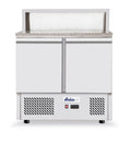 Two door pizza counter 300L, Arktic, 230V/310W, 900x700x(H)1110mm