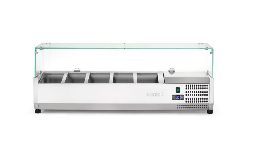 Refrigerated countertop server GN 1/4, Arktic, 8x GN 1/4, 230V/180W, 1805x335x(H)460mm