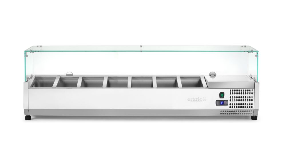Refrigerated countertop server GN 1/4, Arktic, 7x GN 1/4, 230V/180W, 1505x335x(H)460mm