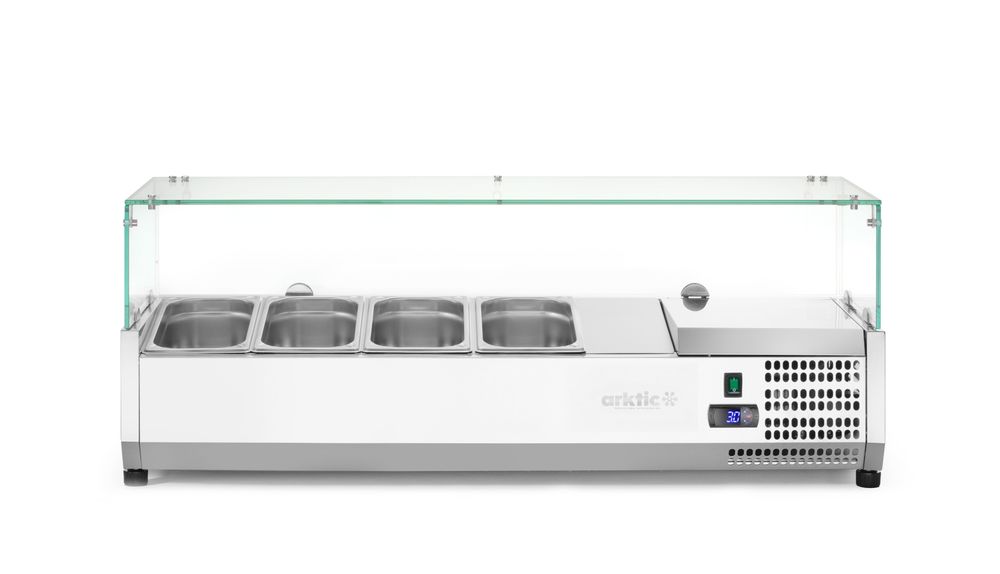 Refrigerated countertop server GN 1/3, Arktic, 7x GN 1/3, 230V/180W, 1605x420x(H)460mm