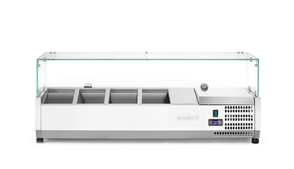 Refrigerated countertop server GN 1/3, Arktic, 7x GN 1/3, 230V/180W, 1605x420x(H)460mm