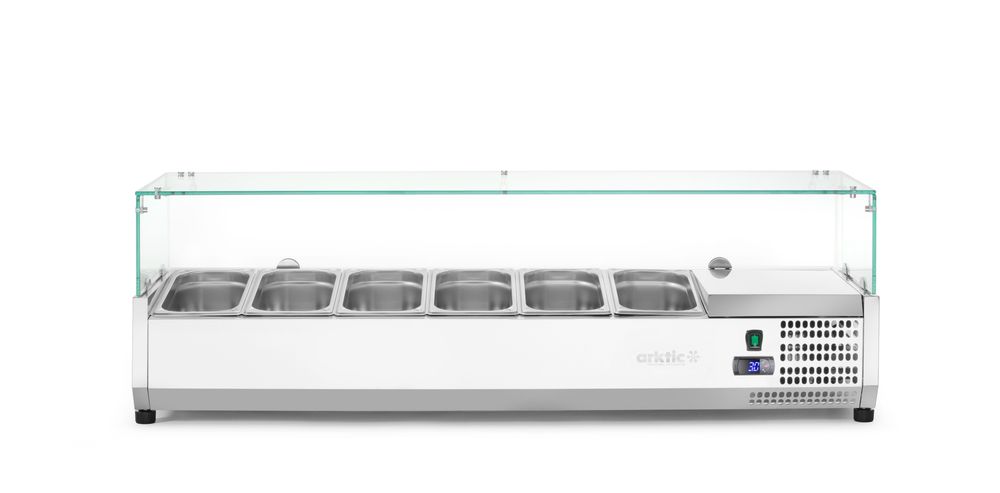 Refrigerated countertop server GN 1/3, Arktic, 9x GN 1/3, 230V/180W, 2005x420x(H)456mm