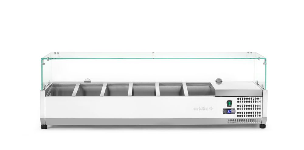 Refrigerated countertop server GN 1/3, Arktic, 6x GN 1/3, 230V/180W, 1405x420x(H)456mm