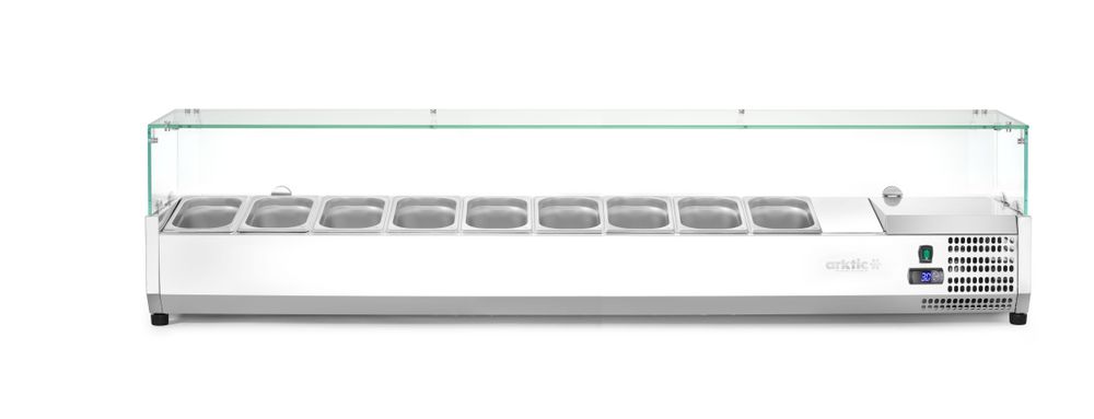 Refrigerated countertop server GN 1/3, Arktic, 9x GN 1/3, 230V/180W, 2005x420x(H)456mm