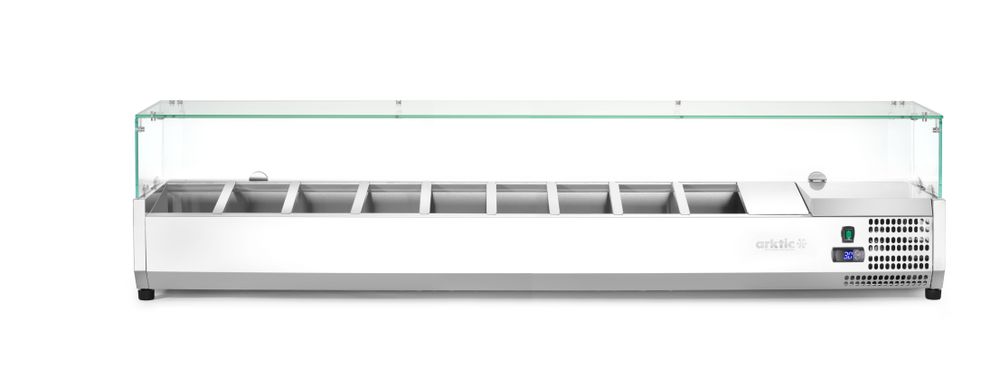 Refrigerated countertop server GN 1/3, Arktic, 9x GN 1/3, 230V/180W, 2005x420x(H)456mm