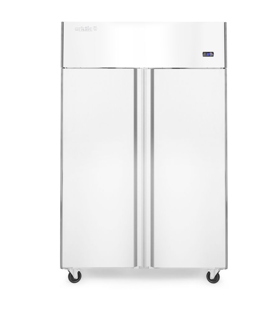 Freezer with 2 doors 900L, Arktic, Profi Line, 230V/750W, 1200x740x(H)1950mm