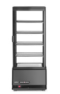 Refrigerated display cabinet, 98 l, Arktic, Black, 230V/210W, 444x397x(H)1100mm