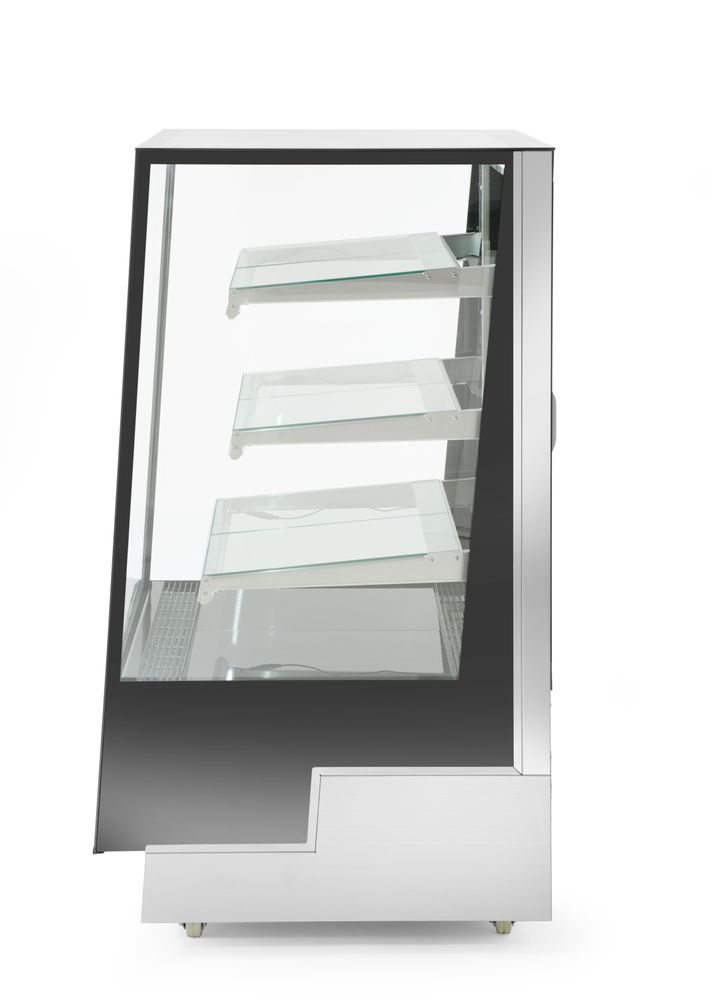 Refrigerated display cabinets with 3 slanted shelves, Arktic, 300L, 230V/480W, 650x833x(H)1460mm