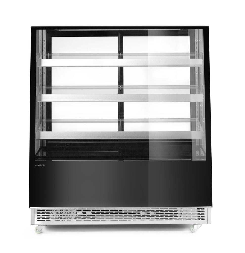 Refrigerated display cabinets with 3 slanted shelves, Arktic, 500L, 230V/490W, 900x833x(H)1460mm
