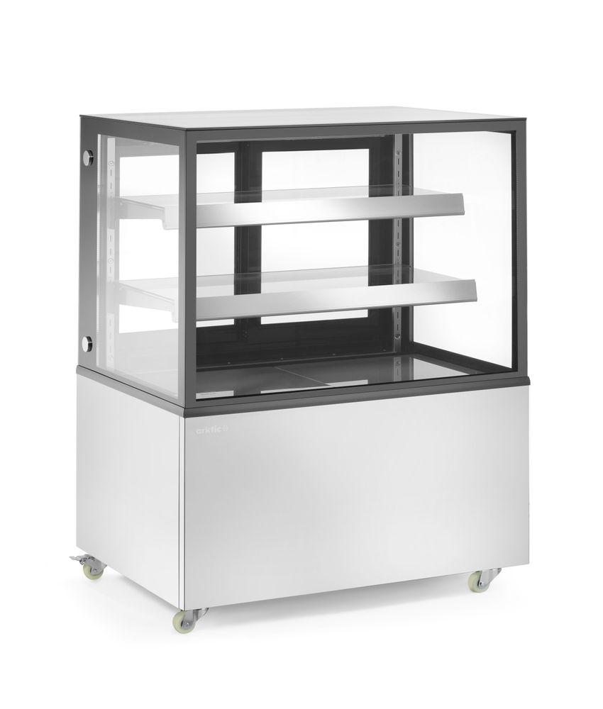 Refrigerated display cabinets with 2 shelves, Arktic, 300L, 230V/480W, 994x677x(H)1230mm