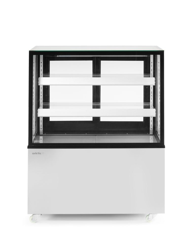 Refrigerated display cabinets with 2 shelves, Arktic, 300L, 230V/480W, 994x677x(H)1230mm