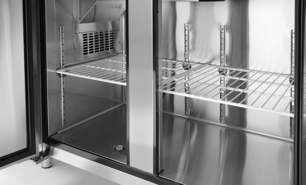 Two door refrigerated counter Kitchen Line 220L, Arktic, Kitchen Line, 166L, 230V/300W, 1200x600x(H)886mm