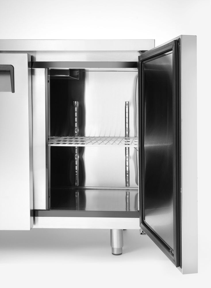 Two door refrigerated counter Kitchen Line 220L, Arktic, Kitchen Line, 166L, 230V/300W, 1200x600x(H)886mm