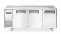 Three door refrigerated counter Kitchen Line 390L, Arktic, Kitchen Line, 291L, 230V/270W, 1800x600x(H)886mm