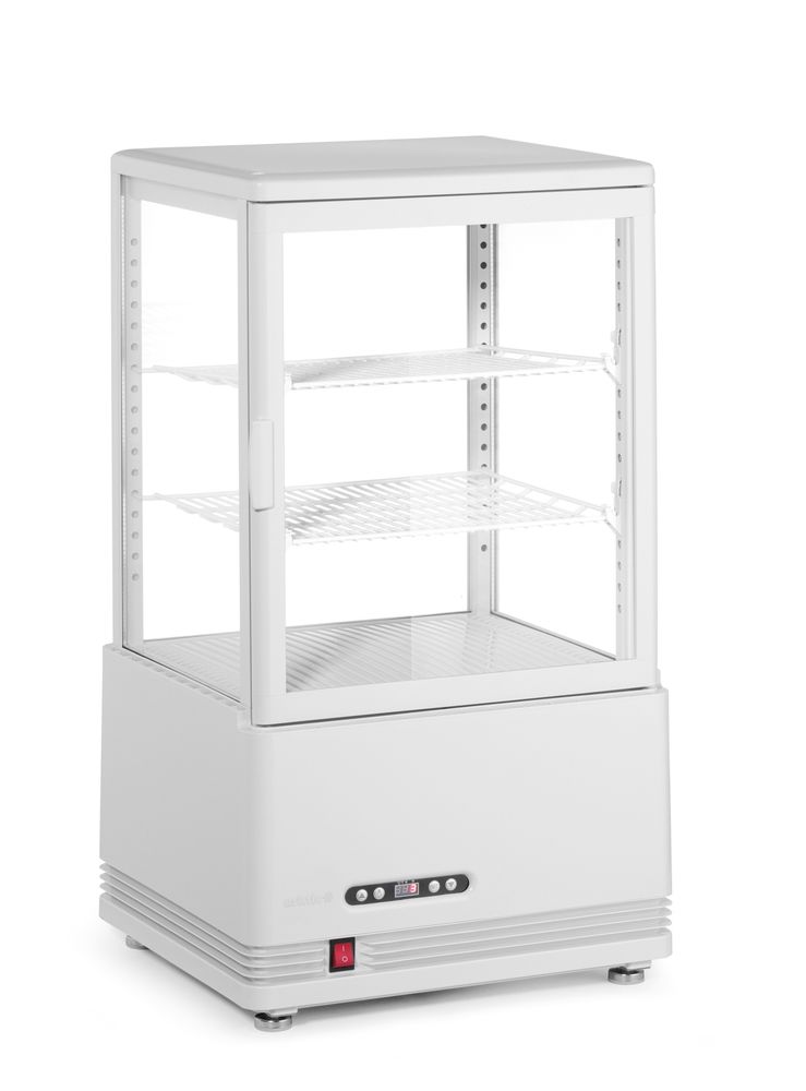 Refrigerated display cabinet, 58 l, Arktic, White, 230V/170W, 452x406x(H)830mm