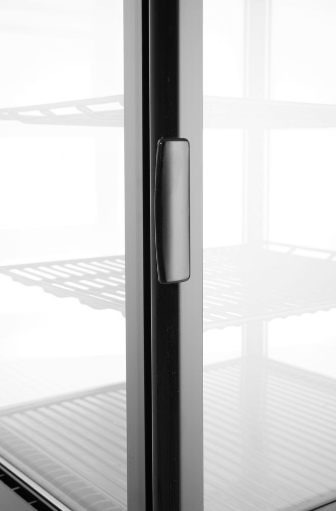 Refrigerated display cabinet, 68 l, Arktic, Black, 230V/170W, 444x397x(H)875mm