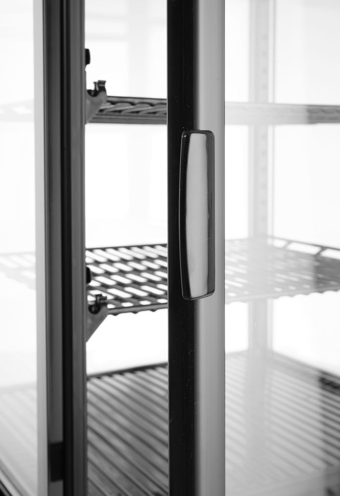 Refrigerated display cabinet, 68 l, Arktic, Black, 230V/170W, 444x397x(H)875mm