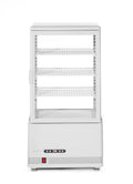 Refrigerated display cabinet, 68 l, Arktic, white, 230V/170W, 444x397x(H)875mm