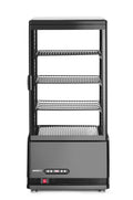 Refrigerated display cabinet, 78 l, Arktic, black, 230V/170W, 444x397x(H)940mm