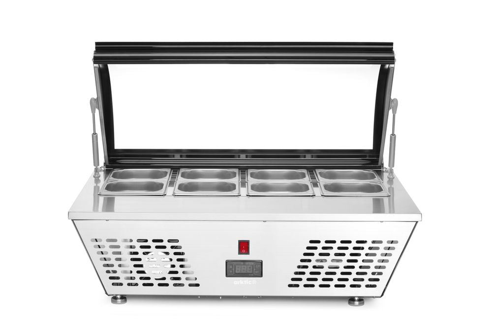 Countertop salad display , Arktic, 67L, 230V/105W, 775x615x(H)235mm