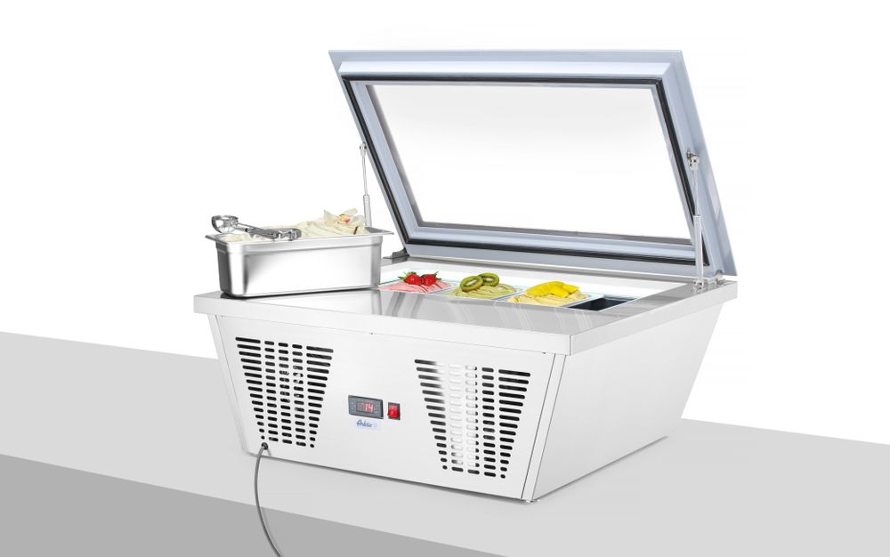 Ice cream display freezer, Arktic, 220-240V/210W, 867x735x(H)373mm