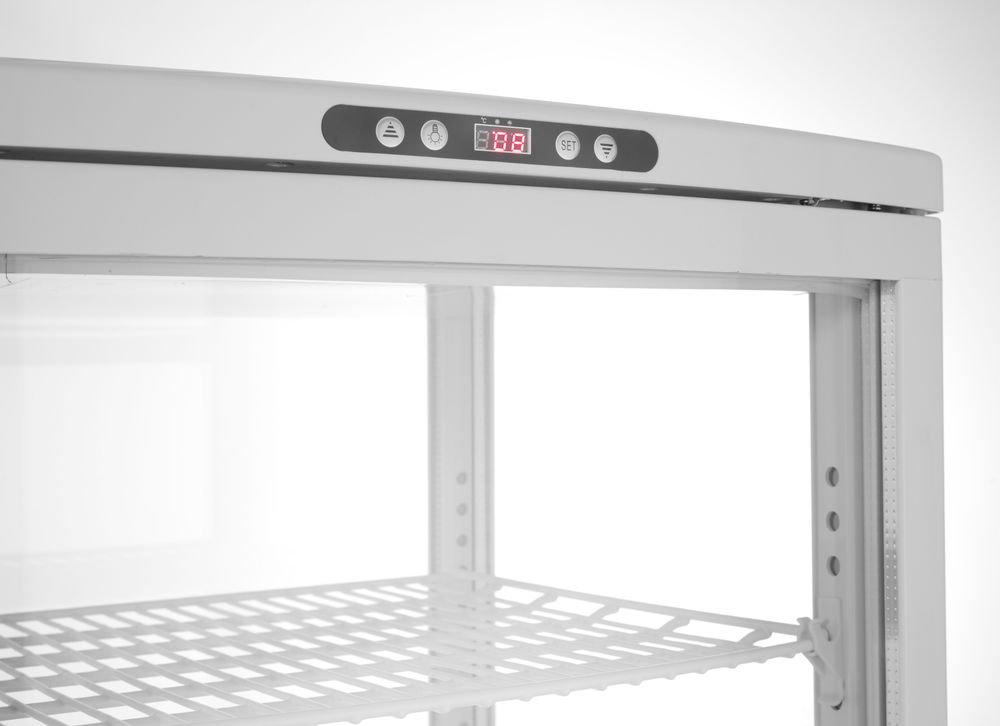 Refrigerated display cabinet, 270 l, Arktic, White, 230V/290W, 556x526x(H)1913mm