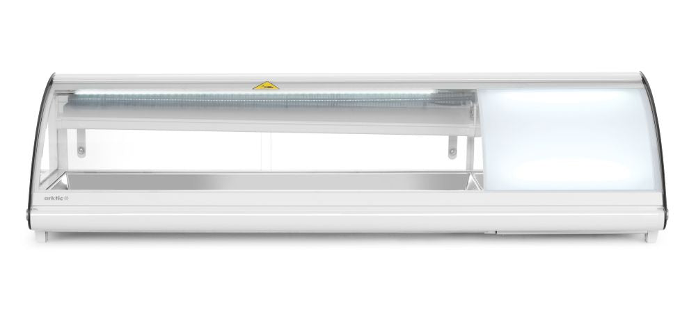 Sushi display 5x GN 1/3, Arktic, 230V/160W, 1307x445x(H)327mm