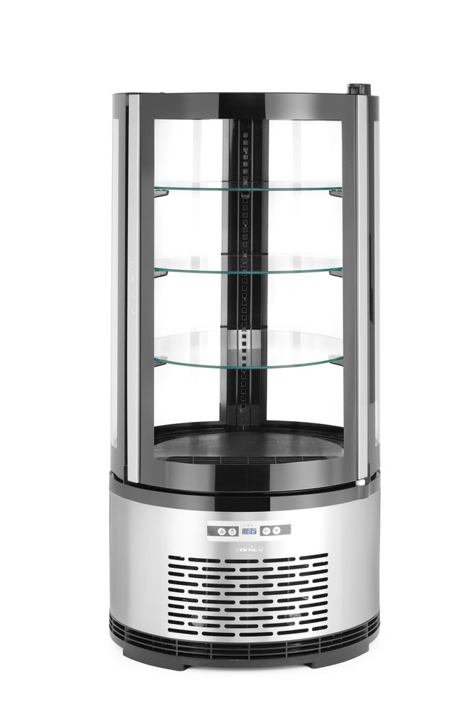Round cake display , Arktic, 100L, 230V/210W, ⌀480x(H)1065mm