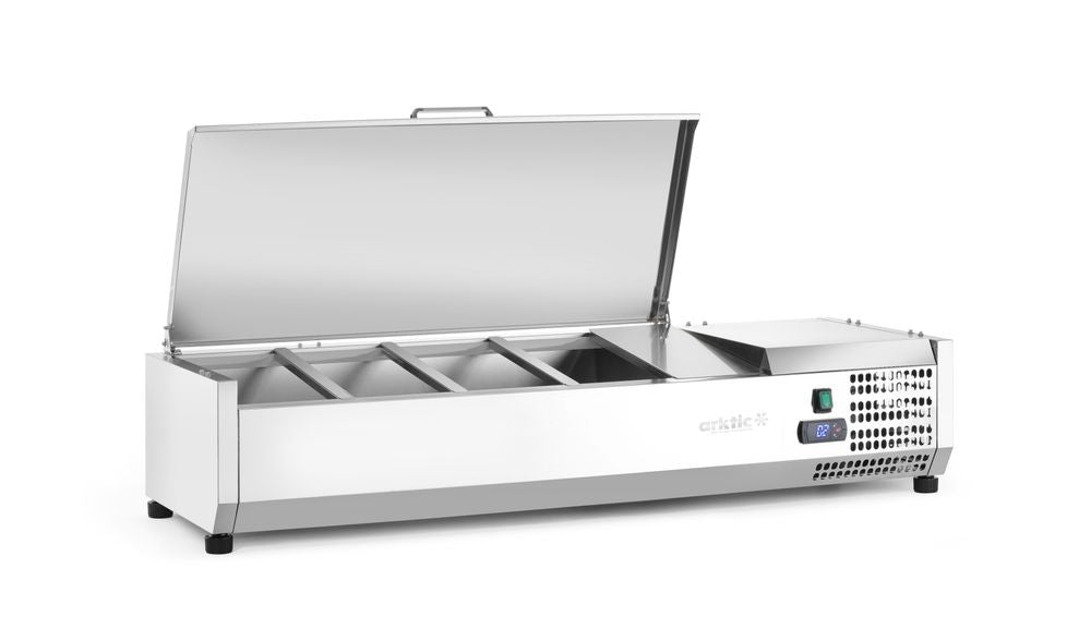 Refrigerated countertop server GN 1/3, Arktic, 8x GN1/3, 230V/180W, 1805x420x(H)630mm