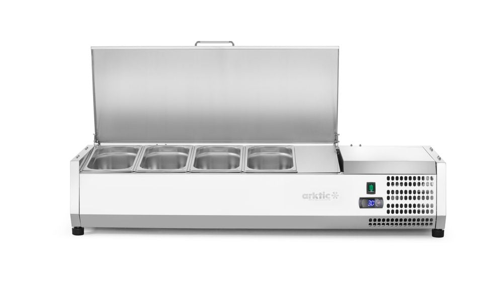 Refrigerated countertop server GN 1/3, Arktic, 4x GN1/3, 230V/180W, 1205x420x(H)630mm